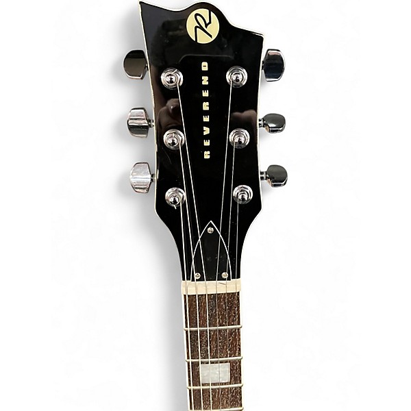 Used Reverend SENSEI JR KORINA BURST Solid Body Electric Guitar