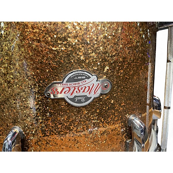 Used Pearl 5 Piece Masters MCX Series GOLDEN SPARKLE Drum Kit