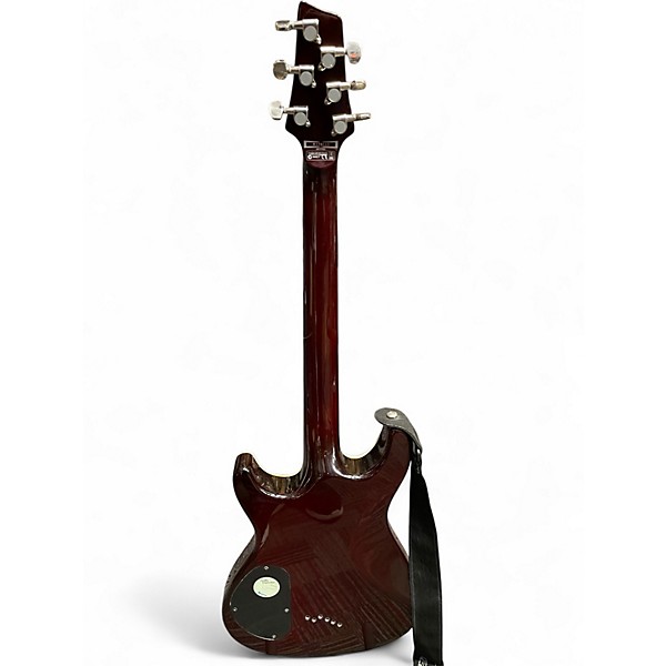 Used Ibanez SZ720FM Wine Red Solid Body Electric Guitar