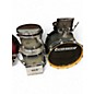 Used Ludwig 4 Piece Accent CS Custom Elite SILVER AND BLACK Drum Kit thumbnail