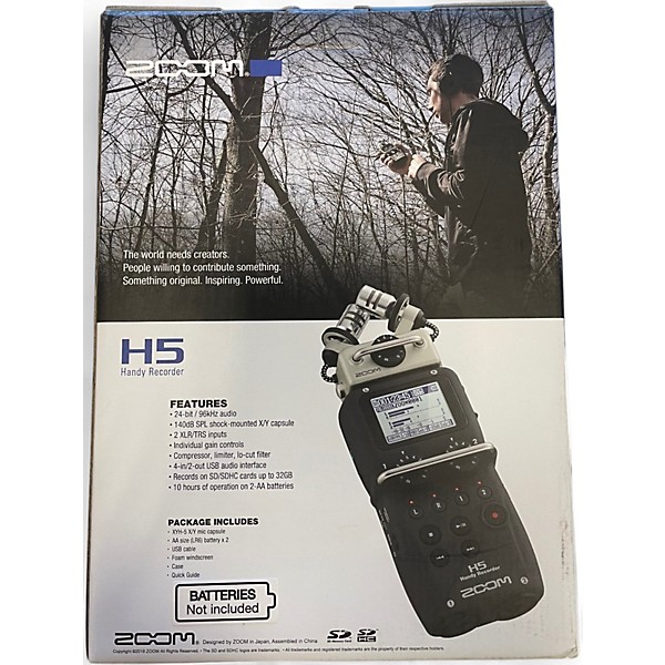 Used Zoom H5 MultiTrack Recorder