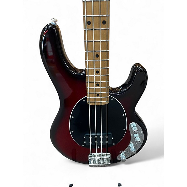 Used Ernie Ball Music Man Stingray 4 String RED Electric Bass Guitar
