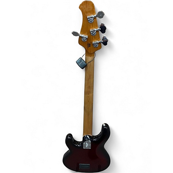 Used Ernie Ball Music Man Stingray 4 String RED Electric Bass Guitar