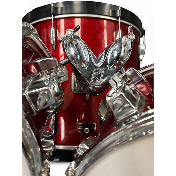 Used TAMA 5 Piece Imperialstar RED SPARKLE Drum Kit