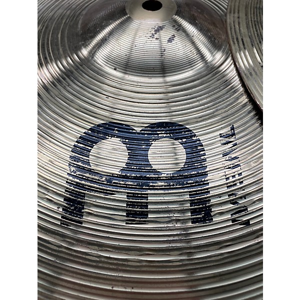 Used MEINL 14in HCS Hi Hat Pair Cymbal
