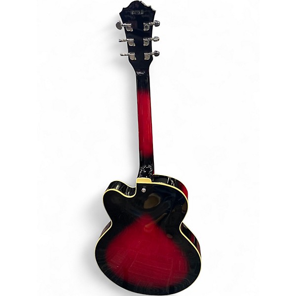 Used Ibanez AF75TRS1202 TRANS RED Hollow Body Electric Guitar