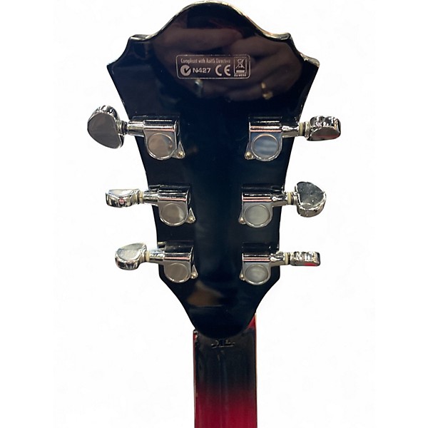 Used Ibanez AF75TRS1202 TRANS RED Hollow Body Electric Guitar