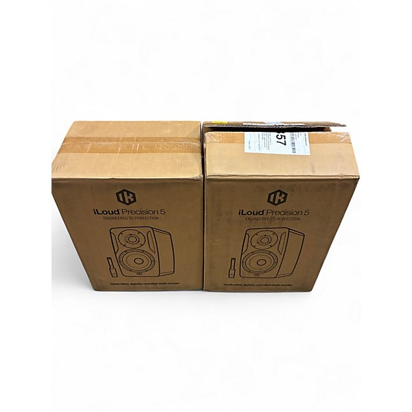 Used IK Multimedia iLoud Precision 5 Pair Powered Monitor