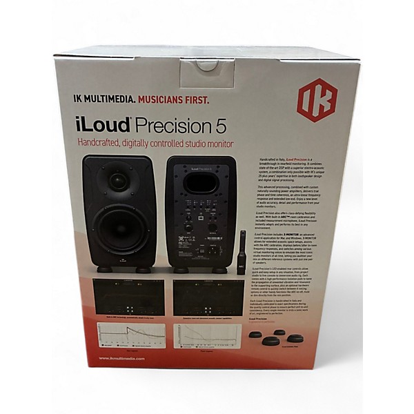 Used IK Multimedia iLoud Precision 5 Pair Powered Monitor