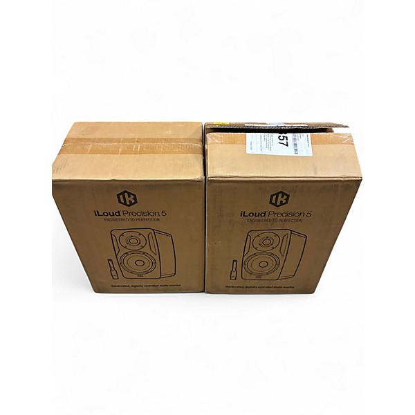 Used IK Multimedia iLoud Precision 5 Pair Powered Monitor