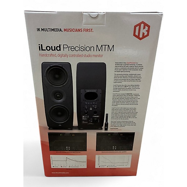 Used IK Multimedia iLoud Precision MTM Pair Powered Monitor