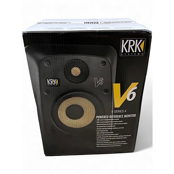 Used KRK V6 Series 4 Pair Powered Monitor