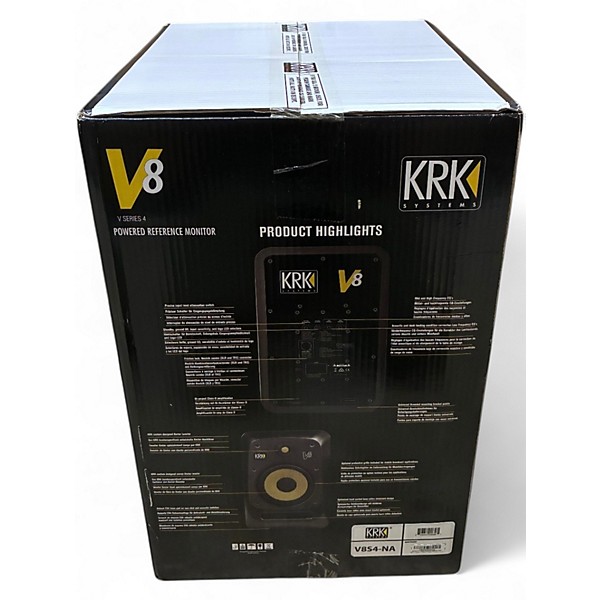Used KRK V8 Series 4 Pair Powered Monitor