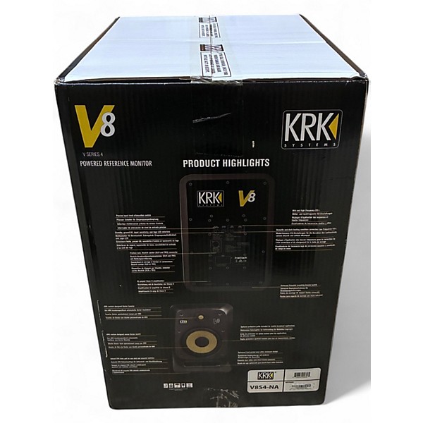 Used KRK V8 Series 4 Pair Powered Monitor