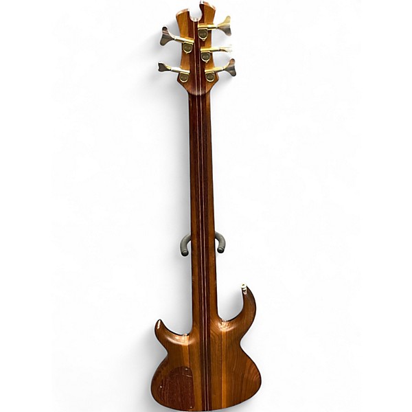Used Tobias Zebrawood 5 Natural Electric Bass Guitar