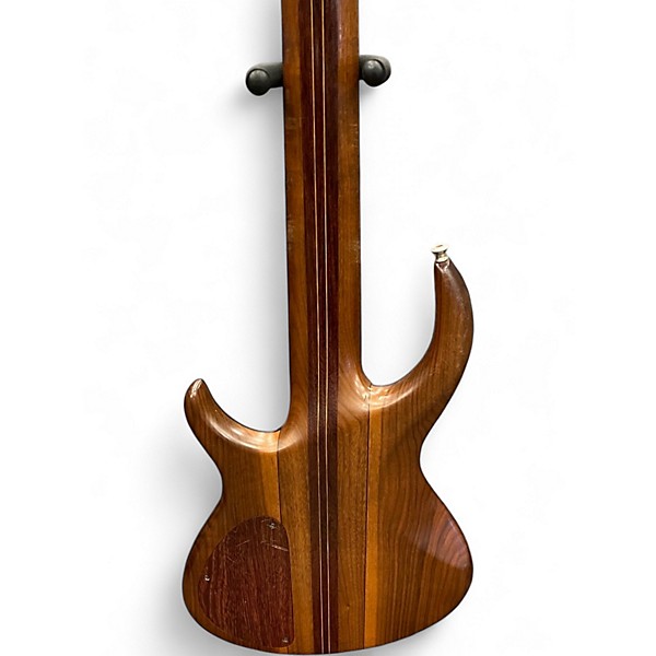 Used Tobias Zebrawood 5 Natural Electric Bass Guitar