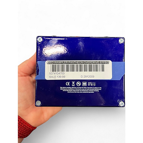 Used Wampler Pantheon Overdrive Effect Pedal