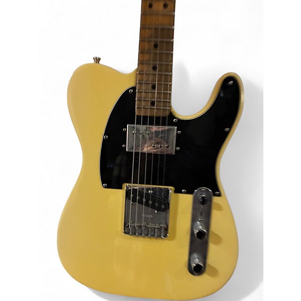 Vintage 1975 Fender Telecaster Custom REFIN BLONDE Solid Body Electric Guitar