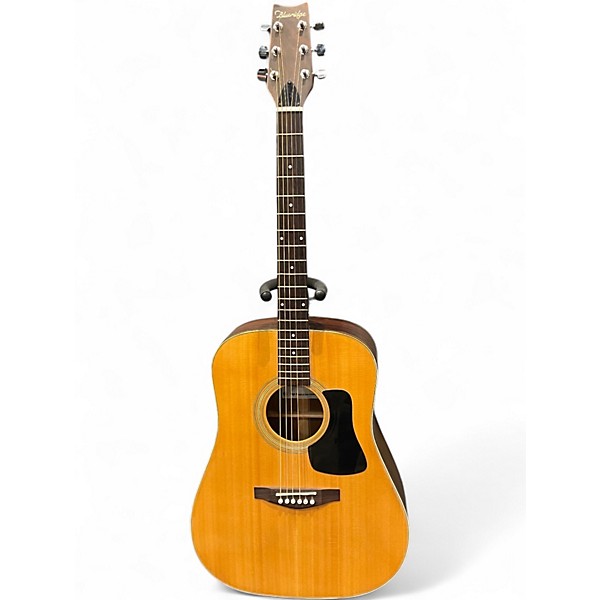 Used 2000s SAGA BLUERIDE Natural Acoustic Guitar