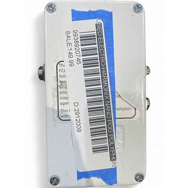 Used Electro-Harmonix Nano POG Polyphonic Octave Generator Effect Pedal