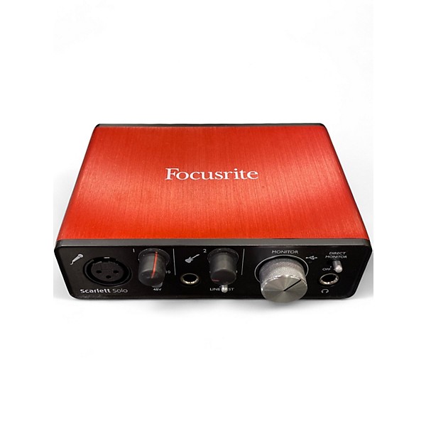 Used Focusrite Scarlett Solo Studio Gen 2 Audio Interface
