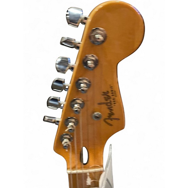 Used Fender Duo Sonic HS Metallic Candy Red Burst Solid Body Electric Guitar