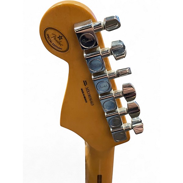 Used Fender Duo Sonic HS Metallic Candy Red Burst Solid Body Electric Guitar