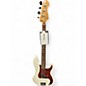 Used 2019 Fender Player Precision Bass Polar White Electric Bass Guitar thumbnail