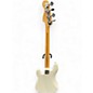Used 2019 Fender Player Precision Bass Polar White Electric Bass Guitar