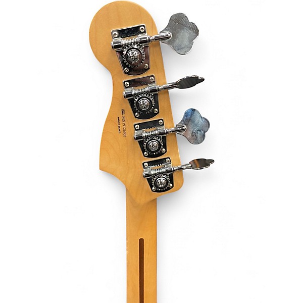 Used 2019 Fender Player Precision Bass Polar White Electric Bass Guitar