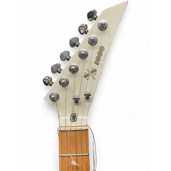 Used Mci Intertek S/S 1000 White Solid Body Electric Guitar