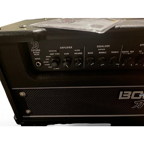 Used BOSS KATANA ARTIST HEAD Solid State Guitar Amp Head