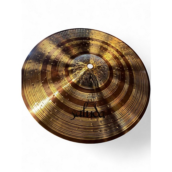 Used Saluda 13in 25TH ANNIVERSARY DUAL HAMMERED PAIR Cymbal