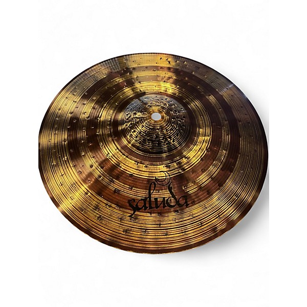 Used Saluda 13in 25TH ANNIVERSARY DUAL HAMMERED PAIR Cymbal