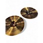 Used Saluda 13in 25TH ANNIVERSARY DUAL HAMMERED PAIR Cymbal