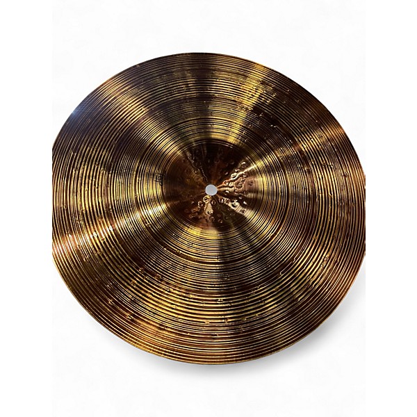 Used Saluda 13in 25TH ANNIVERSARY DUAL HAMMERED PAIR Cymbal