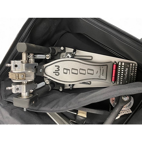 Used DW 9000 Series Double Double Bass Drum Pedal