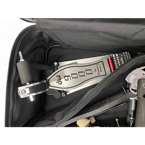 Used DW 9000 Series Double Double Bass Drum Pedal