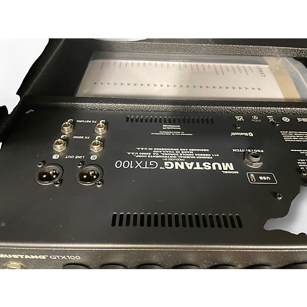 Used Fender MUSTANG GTX100 Guitar Combo Amp