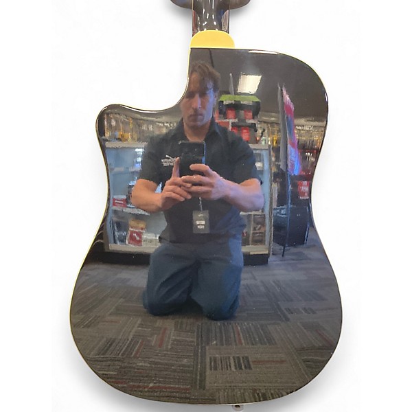 Used Fender T Bucket 300CE 3 Tone Sunburst Acoustic Electric Guitar