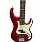 Used Samick p bass red Electric Bass Guitar