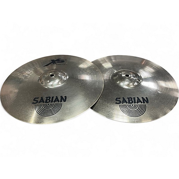 Used SABIAN 14in XS20 Medium Hi Hat Pair Cymbal