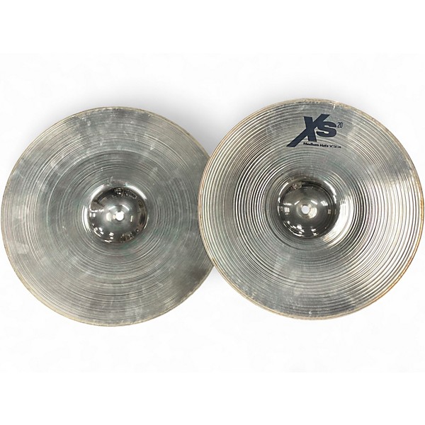 Used SABIAN 14in XS20 Medium Hi Hat Pair Cymbal