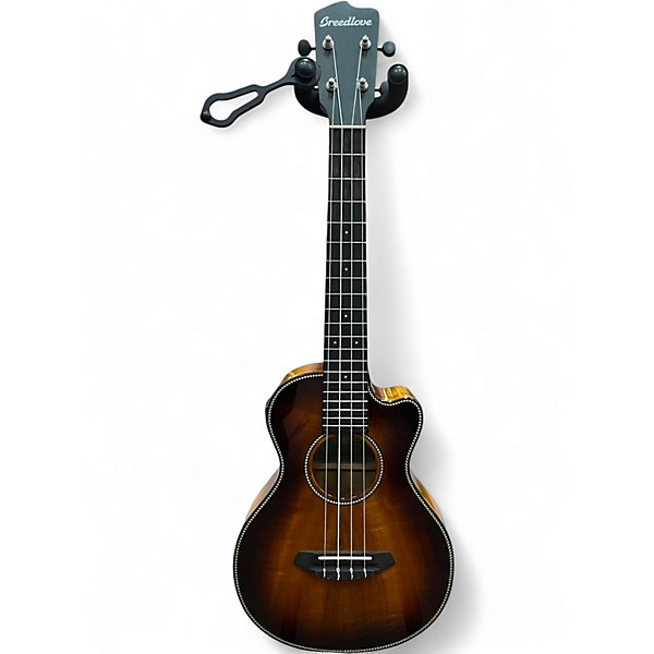 Used Breedlove Pursuit Exotic Tenor CE Vintage Sunburst Ukulele