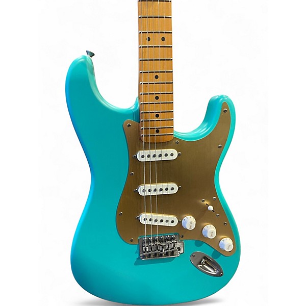 Used Squier Classic Vibe Stratocaster Seafoam Green Solid Body Electric Guitar