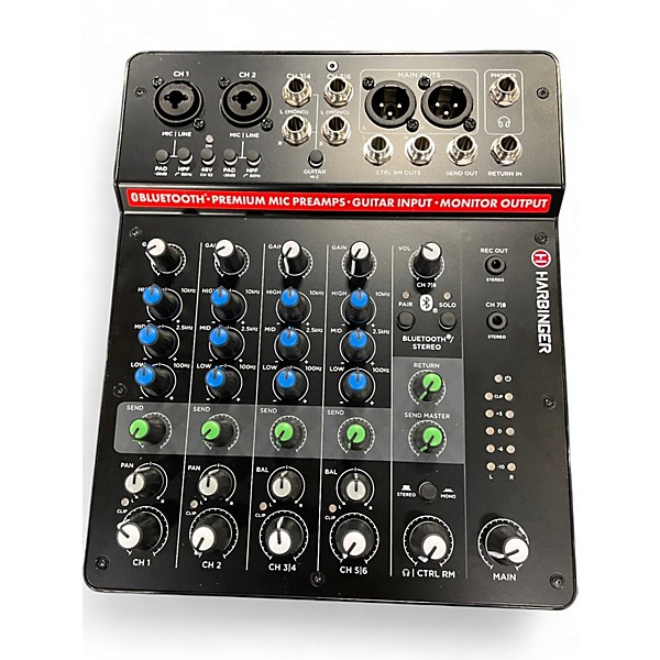 Used Harbinger LV8 Unpowered Mixer