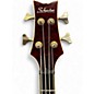 Used Schecter Guitar Research Stiletto Deluxe 4 String Wine Red Electric Bass Guitar