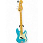 Used Fender American Professional II Precision Bass MIAMI BLUE Electric Bass Guitar thumbnail