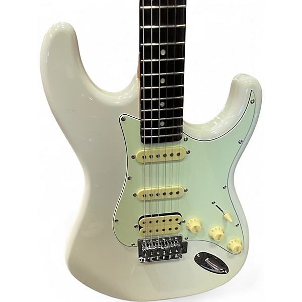 Used Tagima TW-Series TG-540 White Solid Body Electric Guitar