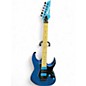 Used Ibanez RG550 GENESIS COLLECTION ELECTRIC BLUE Solid Body Electric Guitar thumbnail